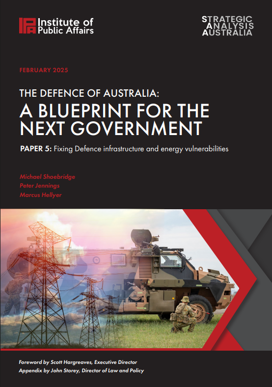 Hard power is projected with energy and infrastructure. Critical infrastructure needs to be urgently hardened and energy supply assured. ⬇️